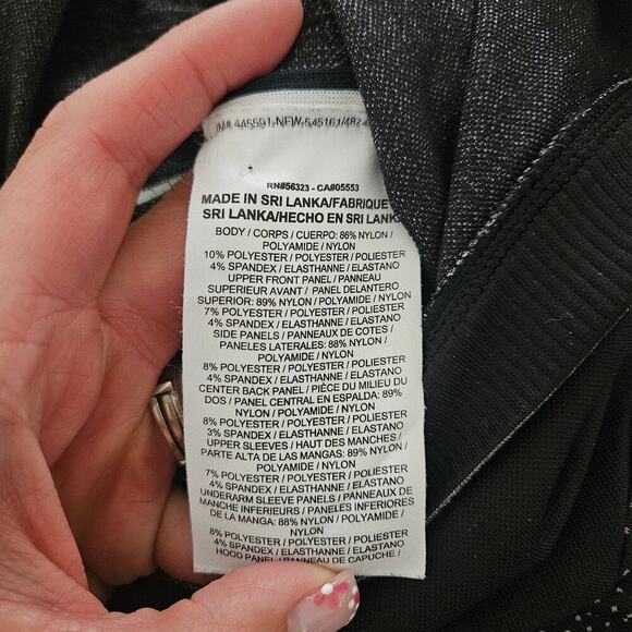 Nike Womens Luxe Seamless Funnel Running Hooded Top Small - Picture 8 of 9